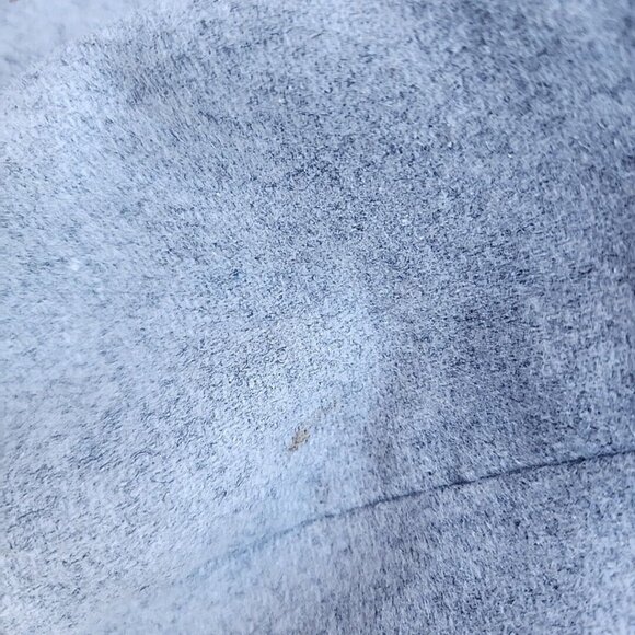 NEW Asos Grey Warm Felt Moto Biker Assymetrical Zip Jacket Ladies US Sz 4 NWT - Picture 6 of 11